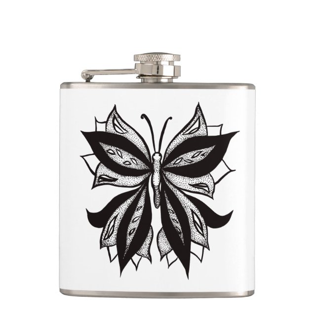 Cantil Tatuagem Tribal A Preto E Branco (Frente)