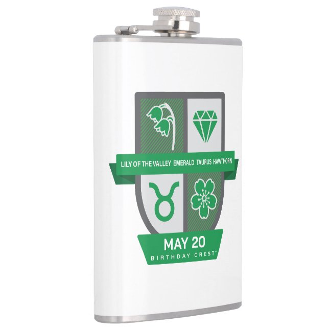 Cantil Taurus Birthday Crest™ for May 1-20 (Direita)