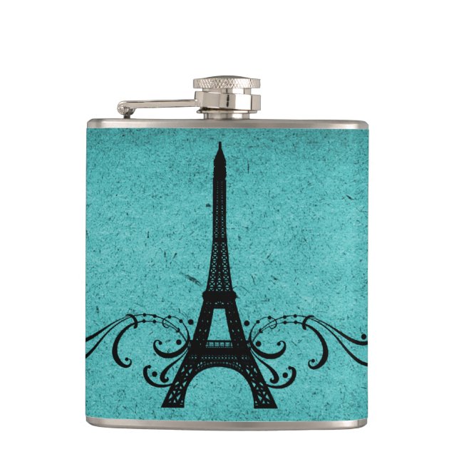 Cantil Teal Vintage French Flourish (Frente)