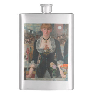 Cantil Temperamental Barman Parisiense Manet Um Bar no Fo