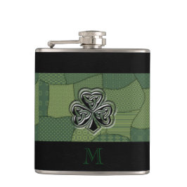 Cantil Tendência elegante, sorte irlandesa, com uma manta