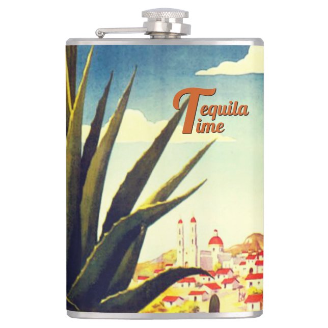 Cantil Tequila Time (personalizável) (Frente)
