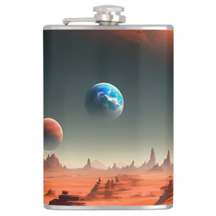 Cantil Terra, Este É Marte Chamando, Hip Flask