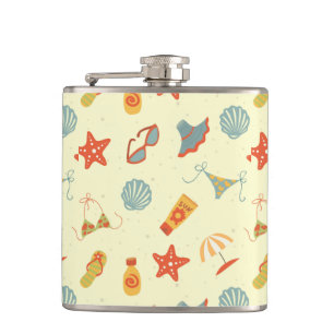 Cantil Teste padrão da praia do verão