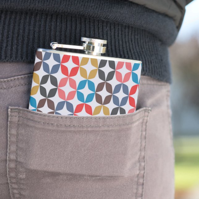 Cantil Teste padrão de estrela retro do vintage (In Situ)