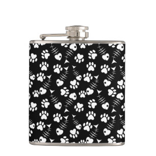 Cantil teste padrão do impressão do gato do osso de