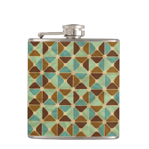 Cantil Teste padrão geométrico retro 2