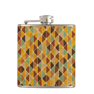 Cantil Teste padrão geométrico retro 3