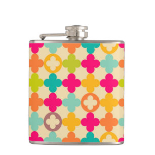 Cantil Teste padrão medieval do rosette do vintage