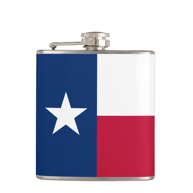 Cantil Texas Flag & viagem Texas EUA/fãs esportivos (Frente)