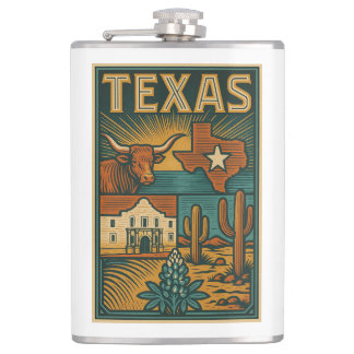 Cantil Texas Flask - Flask - Stainless Steel Pocket
