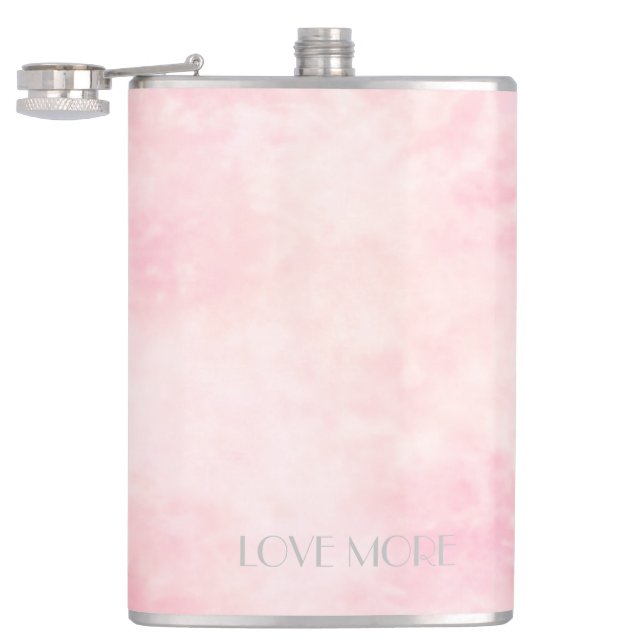 Cantil Texto Personalizado Nebula Celestial Frasco Molhad (Aberto)