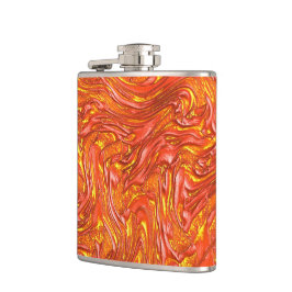 Cantil Textura avermelhada vívida com tons de amarelo