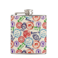 Textura com selos reais