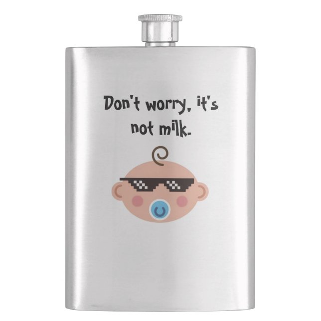 Cantil Thug life baby flask (Frente)