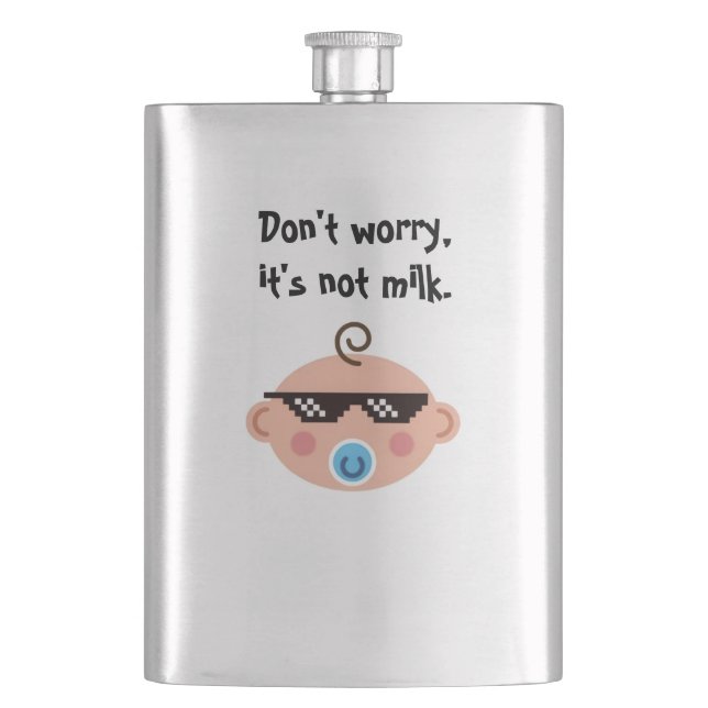 Cantil Thug life baby flask (Frente)