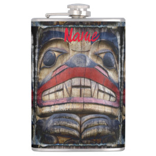 Cantil Thunder_Cove Totem de Rosto Polar