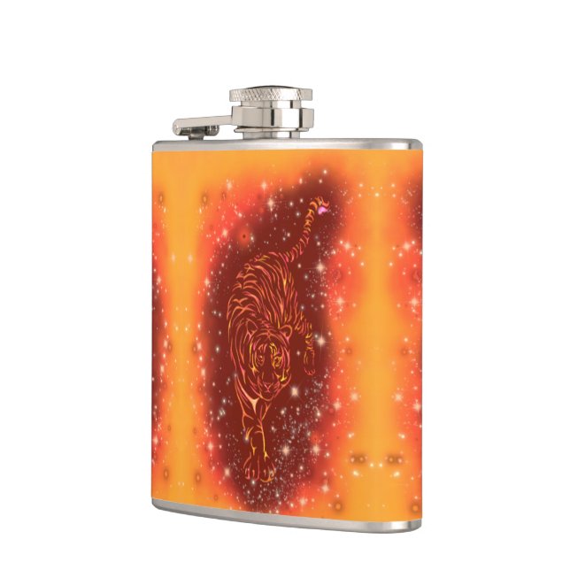 Cantil Tiger Flask Running In Galaxy Starry Night (Esquerda)