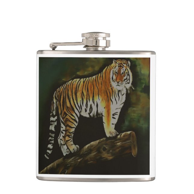 Cantil Tiger Safari Animal Art (Frente)