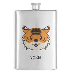 Cantil Tigre de Cartoon Sorridente