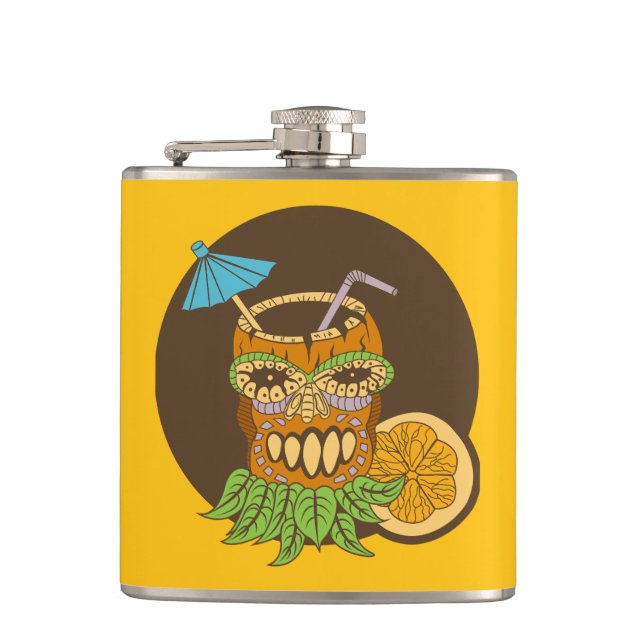 Cantil Tiki Cocktail, Engraçado (Frente)