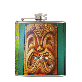 Cantil Tiki Time Tropical Legal Divertido Fierage Retro