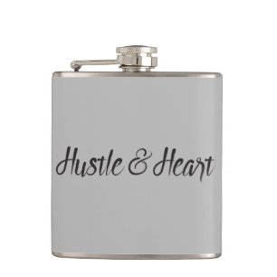 Cantil Tipografia de Hustle e Heart