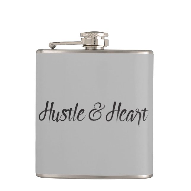 Cantil Tipografia de Hustle e Heart (Frente)
