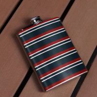 Tiras de uniforme vermelho-azul