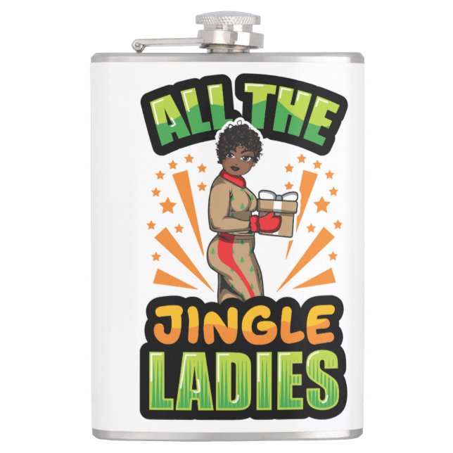 Cantil Todas as Mulheres de Jingle Natal Pajama Melanin X (Frente)