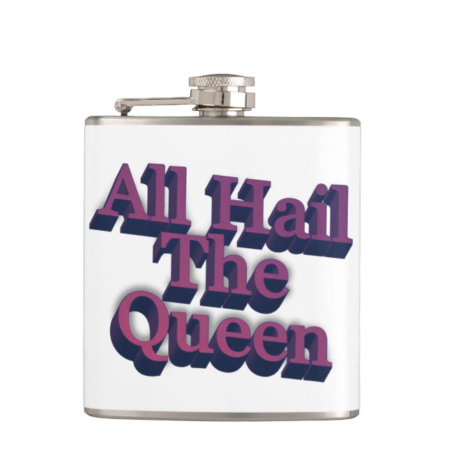 Cantil Todos Venham O Texto Da Rainha 3D (Frente)