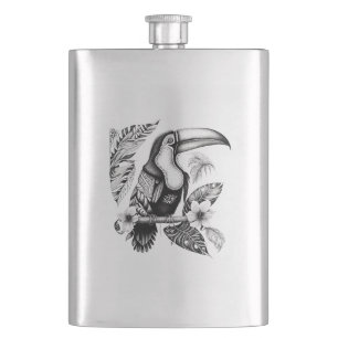 Cantil Toucan Wild Nature Illustration Art Tatuagem