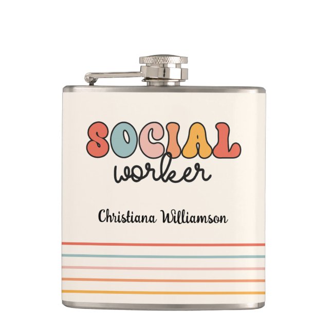 Cantil Trabalhador Social Retroativo Personalizado (Frente)