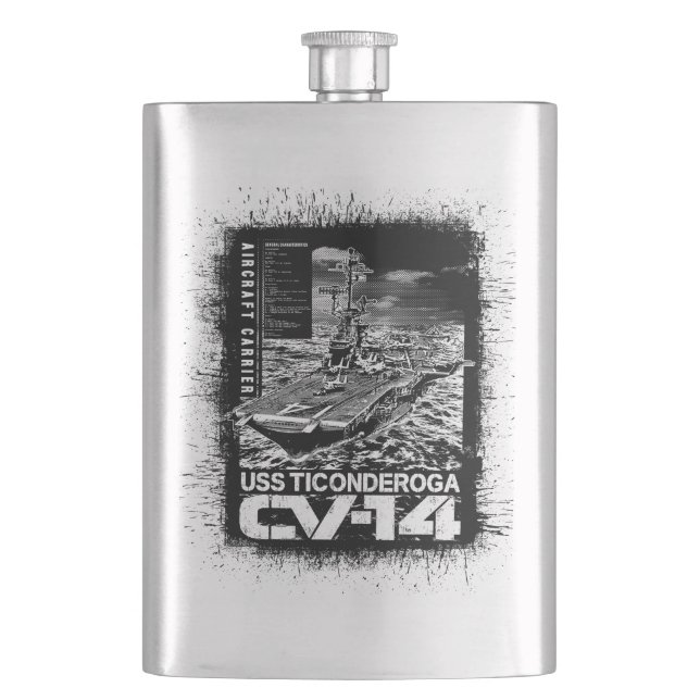 Cantil Transportadora aérea Ticonpeta Classic Flask (Frente)