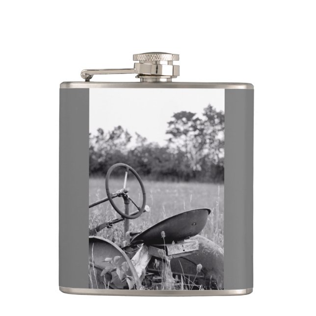 Cantil Trator em Fláscara de Grama Longa (Frente)