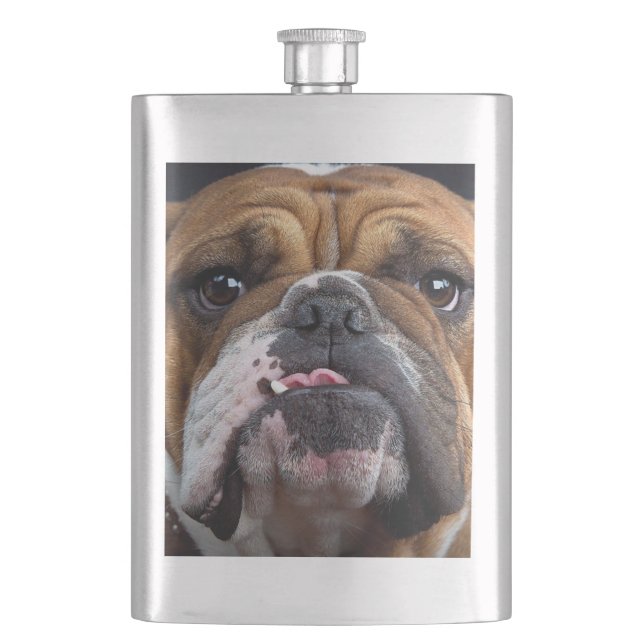 Cantil Travesseiro Decorativo Bulldog Inglês (Frente)