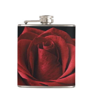 Cantil travesseiro decorativo Rosa vermelha
