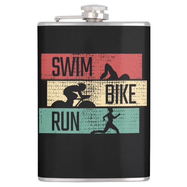 Cantil Triathlon - Natação Bike Run (Frente)