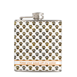 Cantil Trilha Animal Silhoueen Halloween Orange Engraçado