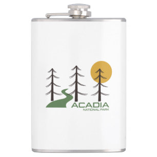 Cantil Trilha do Parque Nacional Acadia