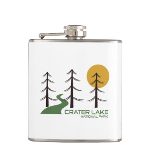 Cantil Trilha do Parque Nacional do Lago Crater