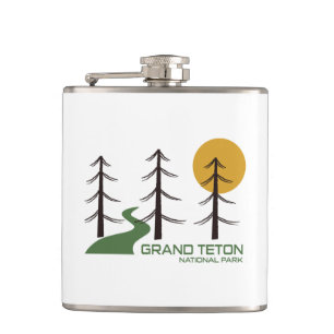 Cantil Trilha do Parque Nacional Grand Teton