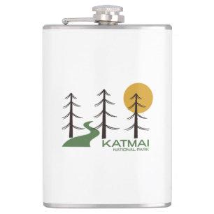 Cantil Trilha do Parque Nacional Katmai