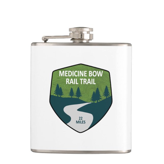 Cantil Trilha ferroviária de Medicine Bow (Frente)