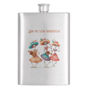 Cantil Trio de Calavera Dançante do Dia de los Muertos
