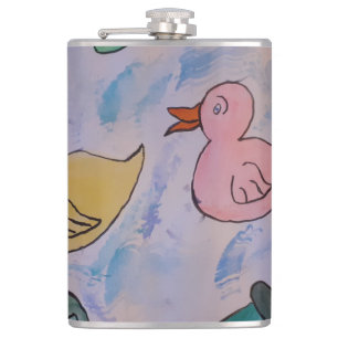 Cantil Trocas de chuva em Ducklings Vinyl Wrapped