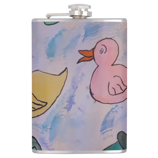 Cantil Trocas de chuva em Ducklings Vinyl Wrapped (Frente)