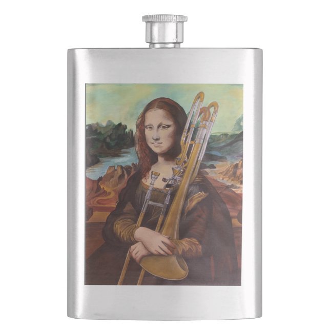Cantil Trombona Lisa Flask (Frente)