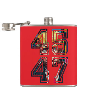 Cantil Trump 45 47 Pop Art Presidente americano