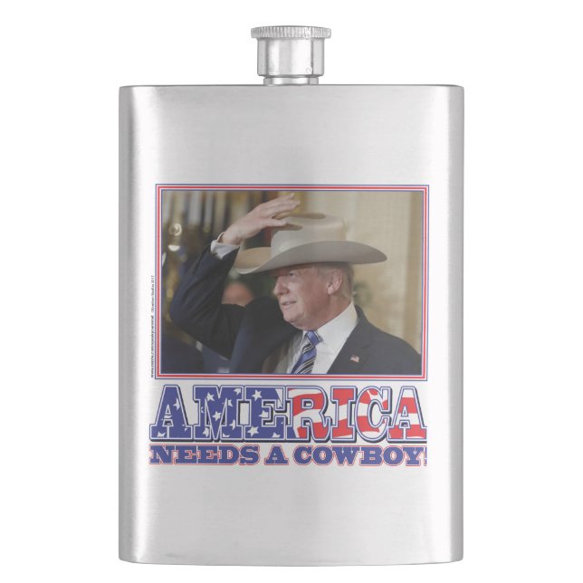 CANTIL TRUMP-AMÉRICA-COWBOY (Frente)